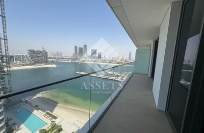 Apartment - 1 Bedroom - 1 Bathroom for rent in Palace Beach Residence - EMAAR Beachfront - Dubai Harbour - Dubai