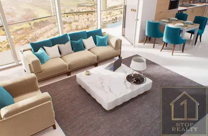 Apartment - 1 Bedroom - 2 Bathrooms for sale in Golf Views Seven City - Jumeirah Lake Towers - Dubai