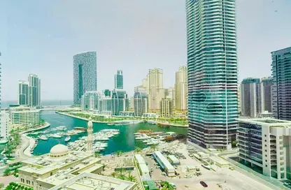 شقة - 2 غرف نوم - 2 حمامات للايجار في برج إسكان - دبي مارينا - دبي