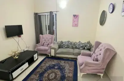 شقة - غرفة نوم - 2 حمامات للبيع في أورينت تاور 1 - أورينت تاور - البستان - عجمان