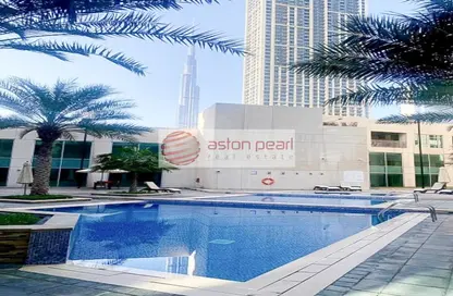 Pool image for: Apartment - 1 Bedroom - 2 Bathrooms for rent in Burj Views podium - Burj Views - Downtown Dubai - Dubai, Image 1
