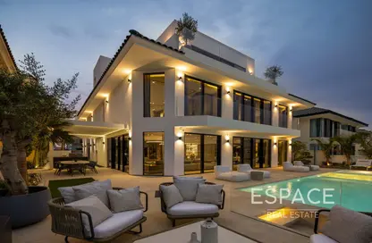 Villa - 6 Bedrooms - 7 Bathrooms for sale in Garden Homes Frond L - Garden Homes - Palm Jumeirah - Dubai
