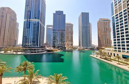 شقة - غرفة نوم - 2 حمامات للايجار في ليك فيو - (JLT) مجمع B - أبراج بحيرة الجميرا - دبي