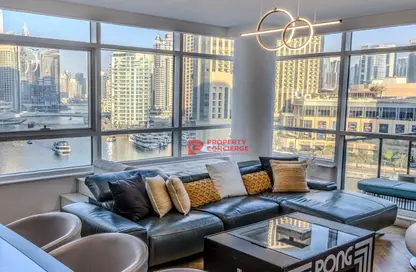 Apartment - 3 Bedrooms - 4 Bathrooms for rent in Marina Quays East - Marina Quays - Dubai Marina - Dubai