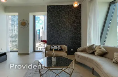 Apartment - 3 Bedrooms - 4 Bathrooms for rent in Burj Vista 1 - Burj Vista - Downtown Dubai - Dubai