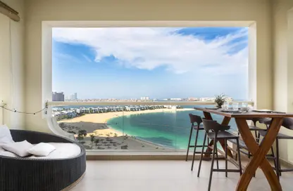 Water View image for: Apartment - 2 Bedrooms - 2 Bathrooms for rent in Jash Falqa - Shoreline Apartments - Palm Jumeirah - Dubai, Image 1