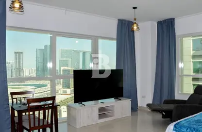 Apartment - Studio - 1 Bathroom for rent in Al Maha Tower - Marina Square - Al Reem Island - Abu Dhabi