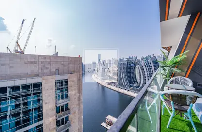 شقة - غرفة نوم - 1 حمام للايجار في بن غاطي كانال - الخليج التجاري - دبي