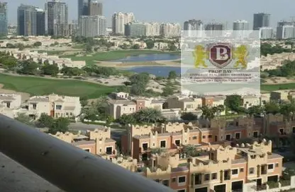 شقة - غرفة نوم - 1 حمام للايجار في برج فرانكفورت - مدينة دبي الرياضية - دبي