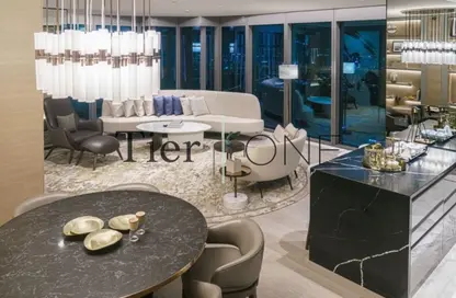 Apartment - 2 Bedrooms - 3 Bathrooms for rent in One Za'abeel Tower - Zabeel 1 - Zabeel - Dubai