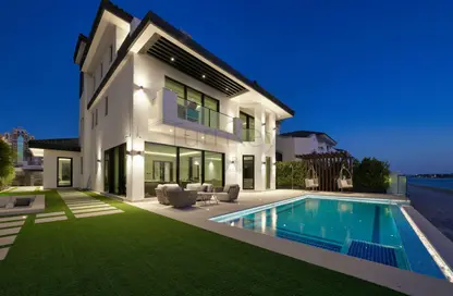 Villa - 6 Bedrooms - 7 Bathrooms for rent in Garden Homes Frond O - Garden Homes - Palm Jumeirah - Dubai