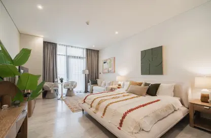 Apartment - Studio - 1 Bathroom for rent in Peninsula Five - Peninsula - Business Bay - Dubai
