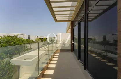 Balcony image for: Villa - 4 Bedrooms - 7 Bathrooms for sale in West Yas - Yas Island - Abu Dhabi, Image 1
