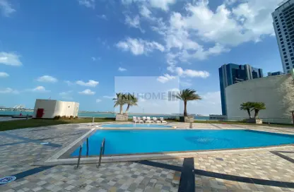 Pool image for: Apartment - 3 Bedrooms - 3 Bathrooms for rent in Sea Side Tower - Shams Abu Dhabi - Al Reem Island - Abu Dhabi, Image 1