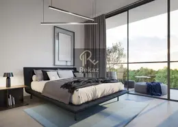Room / Bedroom image for: Apartment - 2 Bedrooms - 3 Bathrooms for sale in Sokoon - Naseej District - Aljada - Sharjah, Image 1