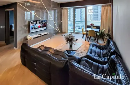 Apartment - 1 Bedroom - 2 Bathrooms for rent in Ocean Heights - Dubai Marina - Dubai