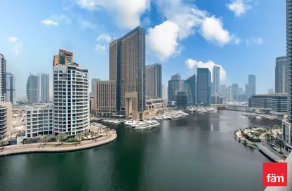 Water View image for: Apartment - 2 Bedrooms - 2 Bathrooms for rent in Continental Tower - Dubai Marina - Dubai, Image 1