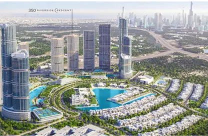 Apartment - 1 Bedroom - 2 Bathrooms for sale in 320 Riverside Crescent - Sobha Hartland II - Bukadra - Dubai