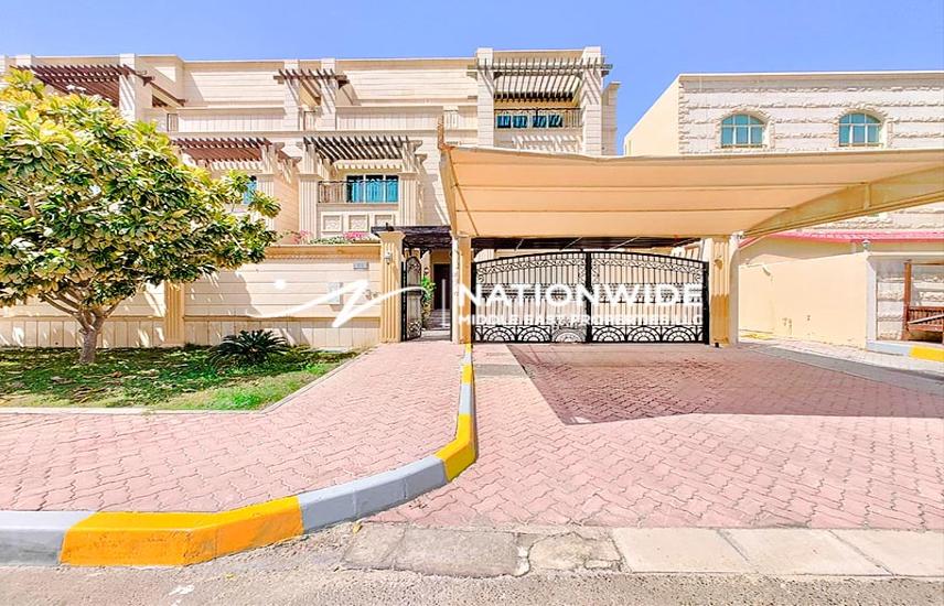 Villa for Rent in Al Bateen Villas Vacant Elegant 6BR+M Prime Area