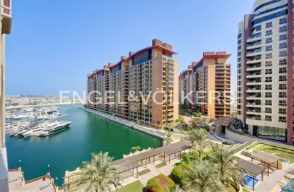 Apartment - 2 Bedrooms - 3 Bathrooms for rent in Marina Residences 6 - Marina Residences - Palm Jumeirah - Dubai