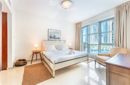 صورة لـ غرفة- غرفة النوم شقة - غرفة نوم - 1 حمام للايجار في برج ستاندبوينت 1 - أبراج ستاند بوينت - دبي وسط المدينة - دبي ، صورة رقم 1