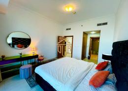 Room / Bedroom image for: Apartment - 1 bedroom - 2 bathrooms for rent in Ocean Heights - Dubai Marina - Dubai, Image 1