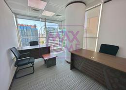 Office Space - 2 bathrooms for rent in Junaibi Tower - Al Danah - Abu Dhabi