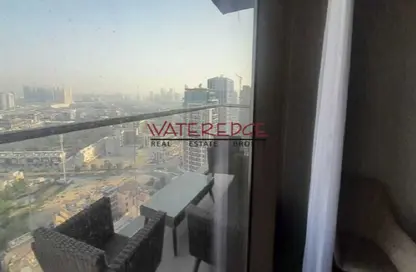 شقة - غرفة نوم - 1 حمام للايجار في برج بارك فيو - قرية الجميرا سركل - دبي