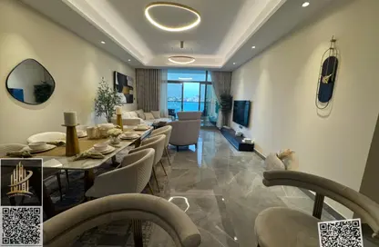 Apartment - 1 Bedroom - 2 Bathrooms for sale in Ajman Creek Towers - Al Rashidiya 1 - Al Rashidiya - Ajman