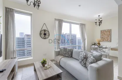 شقة - غرفة نوم - 1 حمام للايجار في B برج فيوز - برج فيوز - دبي وسط المدينة - دبي