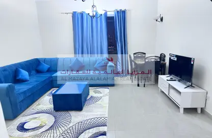 شقة - غرفة نوم - 2 حمامات للايجار في 2 مبنى تايجر - شارع التعاون - التعاون - الشارقة