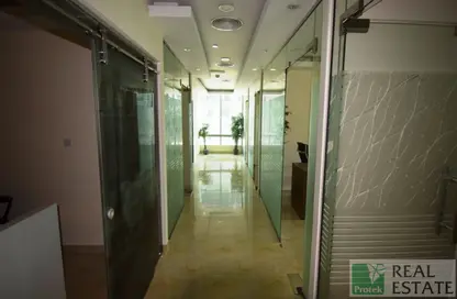 Office Space - Studio - 1 Bathroom for rent in The Prism - Business Bay - Dubai
