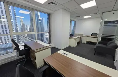 Office Space - Studio - 1 Bathroom for rent in Aspin Tower - Sheikh Zayed Road - Dubai