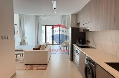 Apartment - Studio - 1 Bathroom for rent in Apartments 4 - Yas Golf Collection - Yas Island - Abu Dhabi