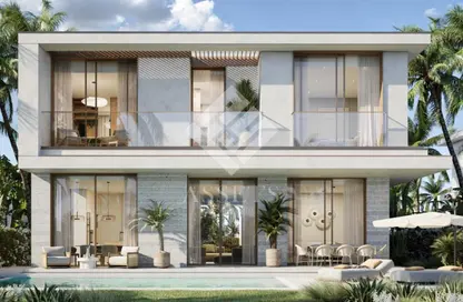 Townhouse - 4 Bedrooms - 7 Bathrooms for sale in Bay Villas - Dubai Islands - Dubai