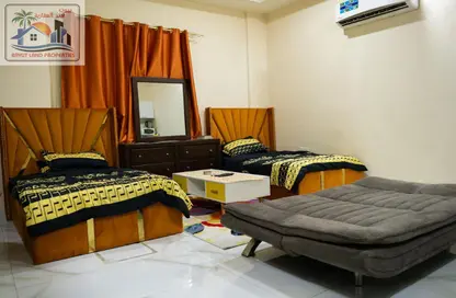 Apartment - Studio - 1 Bathroom for rent in Sheikh Jaber Al Sabah Street - Al Naimiya - Al Nuaimiya - Ajman