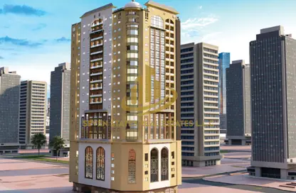 Apartment - 1 Bedroom - 2 Bathrooms for sale in Nuaimia Two Tower - Al Nuaimiya - Ajman