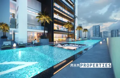 Pool image for: Apartment - 1 Bathroom for sale in Binghatti Gardenia - Jumeirah Village Circle - Dubai, Image 1