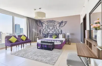 النزل و الشقق الفندقية - 2 غرف نوم - 3 حمامات للايجار في برج نسيمه - شارع الشيخ زايد - دبي