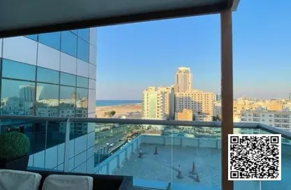 شقة - 2 غرف نوم - 2 حمامات للبيع في مساكن كورنيش عجمان - طريق كورنيش عجمان - عجمان