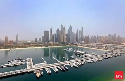 Apartment - 2 Bedrooms - 2 Bathrooms for rent in Palace Beach Residence Tower 2 - Palace Beach Residence - EMAAR Beachfront - Dubai Harbour - Dubai
