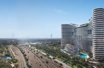 Apartment - Studio - 1 Bathroom for sale in Binghatti Aquarise - Business Bay - Dubai