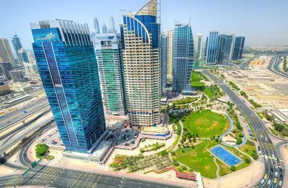 Office Space - Studio - 1 Bathroom for rent in Reef Tower - JLT Cluster O - Jumeirah Lake Towers - Dubai