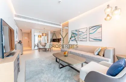 Apartment - 1 Bedroom - 2 Bathrooms for rent in Jumeirah Gate Tower 2 - The Address Jumeirah Resort and Spa - Jumeirah Beach Residence - Dubai