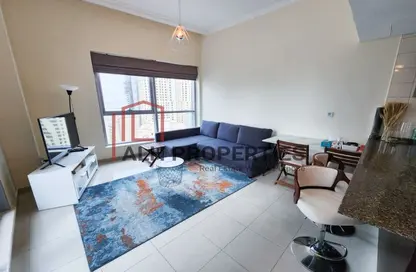 شقة - غرفة نوم - 1 حمام للايجار في البرج الاوسط - باي سنترال - دبي مارينا - دبي