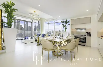 Apartment - 3 Bedrooms - 3 Bathrooms for rent in Marina Vista - EMAAR Beachfront - Dubai Harbour - Dubai Apartment - 3 Bedrooms - 3 Bathrooms for rent in Marina Vista - EMAAR Beachfront - Dubai Harbour - Dubai