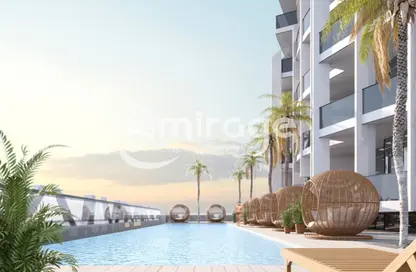 صورة لـ حوض سباحة شقة - غرفة نوم - 2 حمامات للبيع في برج ريناد - جزيرة الريم - أبوظبي ، صورة رقم 1
