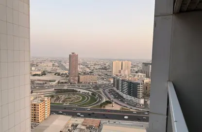 Apartment - 1 Bedroom - 2 Bathrooms for rent in Tower C1 - Ajman Pearl Towers - Ajman Downtown - Ajman