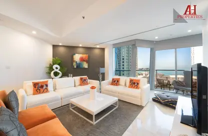 Apartment - 2 Bedrooms - 2 Bathrooms for rent in Trident Grand Residence - Dubai Marina - Dubai