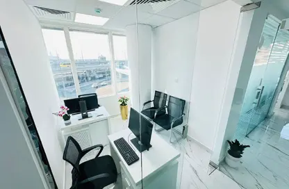 Office Space - Studio - 1 Bathroom for rent in Al Shindagah - Dubai